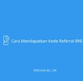 Kode Referral Bni Artinya